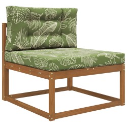 Coussin de canapé d'extérieur 2 pcs Modèle feuille Polyester 531361531361