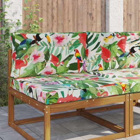 Coussin de canapé d'extérieur 2 pcs coloré Polyester 531363531363