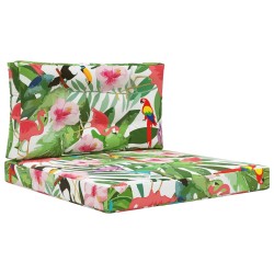 Coussin de canapé d'extérieur 2 pcs coloré Polyester 531363531363