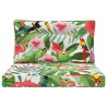 Coussin de canapé d'extérieur 2 pcs coloré Polyester 531363531363