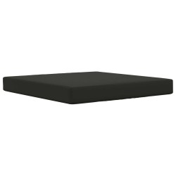 Coussin de canapé d'extérieur 2 pcs Noir Polyester 531364531364