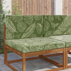 Coussin de canapé d'extérieur 2 pcs Modèle feuille Polyester 531366531366