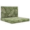 Coussin de canapé d'extérieur 2 pcs Modèle feuille Polyester 531366531366