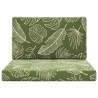 Coussin de canapé d'extérieur 2 pcs Modèle feuille Polyester 531366531366