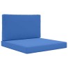 Coussin de canapé d'extérieur 2 pcs Turquoise Polyester 531369531369