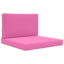 Coussin de canapé d'extérieur 2 pcs Rose Polyester 531370531370