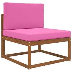Coussin de canapé d'extérieur 2 pcs Rose Polyester 531370531370