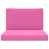 Coussin de canapé d'extérieur 2 pcs Rose Polyester 531370531370