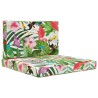 Coussin de canapé d'extérieur 2 pcs coloré Polyester 531371531371