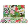 Coussin de canapé d'extérieur 2 pcs coloré Polyester 531371531371