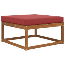 Coussin de canapé d'extérieur Bordeaux 80 x 80 x 8 cm Polyester 531374531374