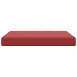 Coussin de canapé d'extérieur Bordeaux 80 x 80 x 8 cm Polyester 531374531374