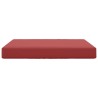 Coussin de canapé d'extérieur Bordeaux 80 x 80 x 8 cm Polyester 531374531374