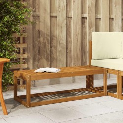 Banc de Jardin Naturel 115 x 43 x 37 cm Bois d'Acacia Massif 531377531377