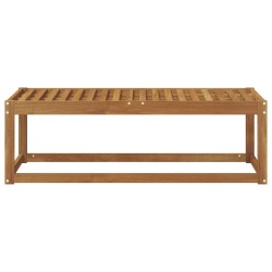 Banc de Jardin Naturel 115 x 43 x 37 cm Bois d'Acacia Massif 531377531377
