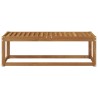 Banc de Jardin Naturel 115 x 43 x 37 cm Bois d'Acacia Massif 531377531377