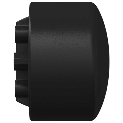 Bouchons de table de baby-foot 10 pcs Noir 1,5 x 1,5 x 1 cm PP 531378531378