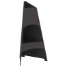 Braise Noir 50 x 50 x 95 cm Acier 531379531379