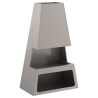 Braise Marron 60 x 35 x 100 cm Acier patiné 531384531384