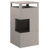 Braise Marron 50 x 50 x 100 cm Acier patiné 531388531388