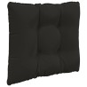 Coussin de canapé d'extérieur 3 pcs Noir Polyester 531389531389