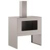 Braise Marron 60 x 40 x 96 cm Acier patiné 531391531391