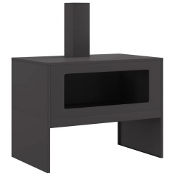 Braise Noir 80 x 50 x 96 cm Acier laminé à froid 531392531392