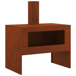 Braise Marron 80 x 50 x 96 cm Acier patiné 531393531393