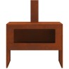 Braise Marron 80 x 50 x 96 cm Acier patiné 531393531393
