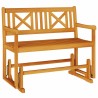 Banc balançant Marron 110 x 59 x 97 cm Bois d'Acacia Massif 531399531399