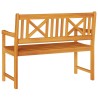 Banc de jardin Marron 110 x 56 x 90 cm Bois d'Acacia Massif 531401531401