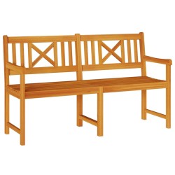 Banc de jardin Marron 150 x 56 x 90 cm Bois d'Acacia Massif 531402531402