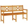Banc de jardin Marron 150 x 56 x 90 cm Bois d'Acacia Massif 531402531402