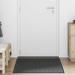 Tapis d'entrée Noir 80 x 120 cm Polypropylène 531405531405