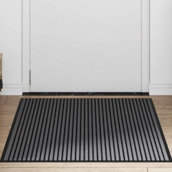 Tapis d'entrée Noir 80 x 120 cm Polypropylène 531405531405