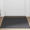 Tapis d'entrée Noir 80 x 120 cm Polypropylène 531405531405