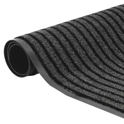 Tapis d'entrée Noir 80 x 120 cm Polypropylène 531405531405