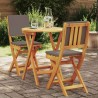 Ensemble bistrot 3 pcs Huile Naturelle Bois d'Acacia Massif 531408531408