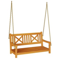 Banc Balançoire Marron 110 x 56 x 58.5 cm Bois d'Acacia Massif 531409531409