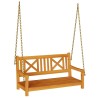 Banc Balançoire Marron 110 x 56 x 58.5 cm Bois d'Acacia Massif 531409531409