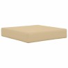 Coussin de canapé d'extérieur 3 pcs Beige Polyester 531422531422