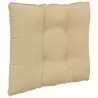 Coussin de canapé d'extérieur 3 pcs Beige Polyester 531422531422
