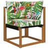 Coussin de canapé d'extérieur 3 pcs coloré Polyester 531423531423
