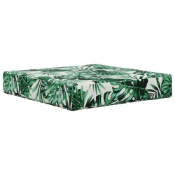 Coussin de canapé d'extérieur 3 pcs Motif feuille Polyester 531424531424