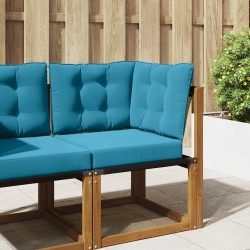 Coussin de canapé d'extérieur 3 pcs Bleu royal Polyester 531425531425