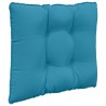 Coussin de canapé d'extérieur 3 pcs Bleu royal Polyester 531425531425