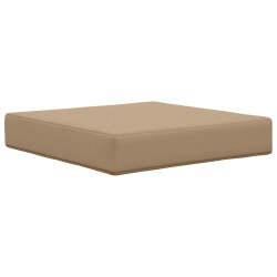 Coussin de canapé d'extérieur 3 pcs Taupe Polyester 531426531426