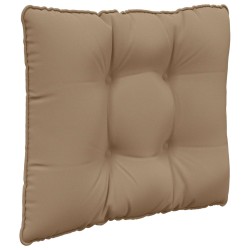 Coussin de canapé d'extérieur 3 pcs Taupe Polyester 531426531426