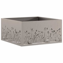 Foyer de cheminée Marron 60 x 60 x 30 cm Acier patiné 531428531428
