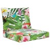 Coussin de canapé d'extérieur 2 pcs coloré Polyester 531433531433